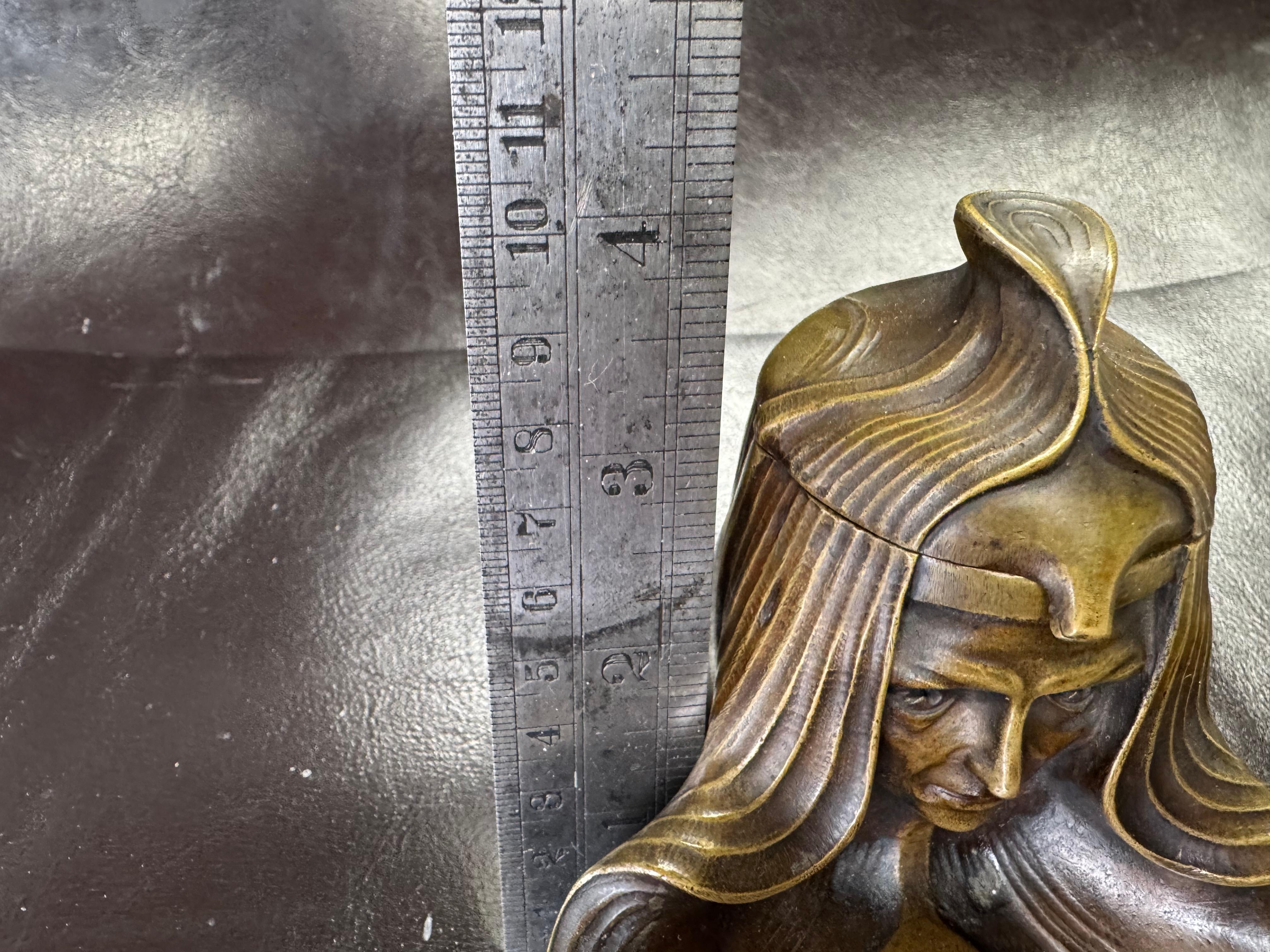 Superbe Stand d'encrier ancien - Style Jugend / Art Nouveau du début du 20e siècle en vente 4