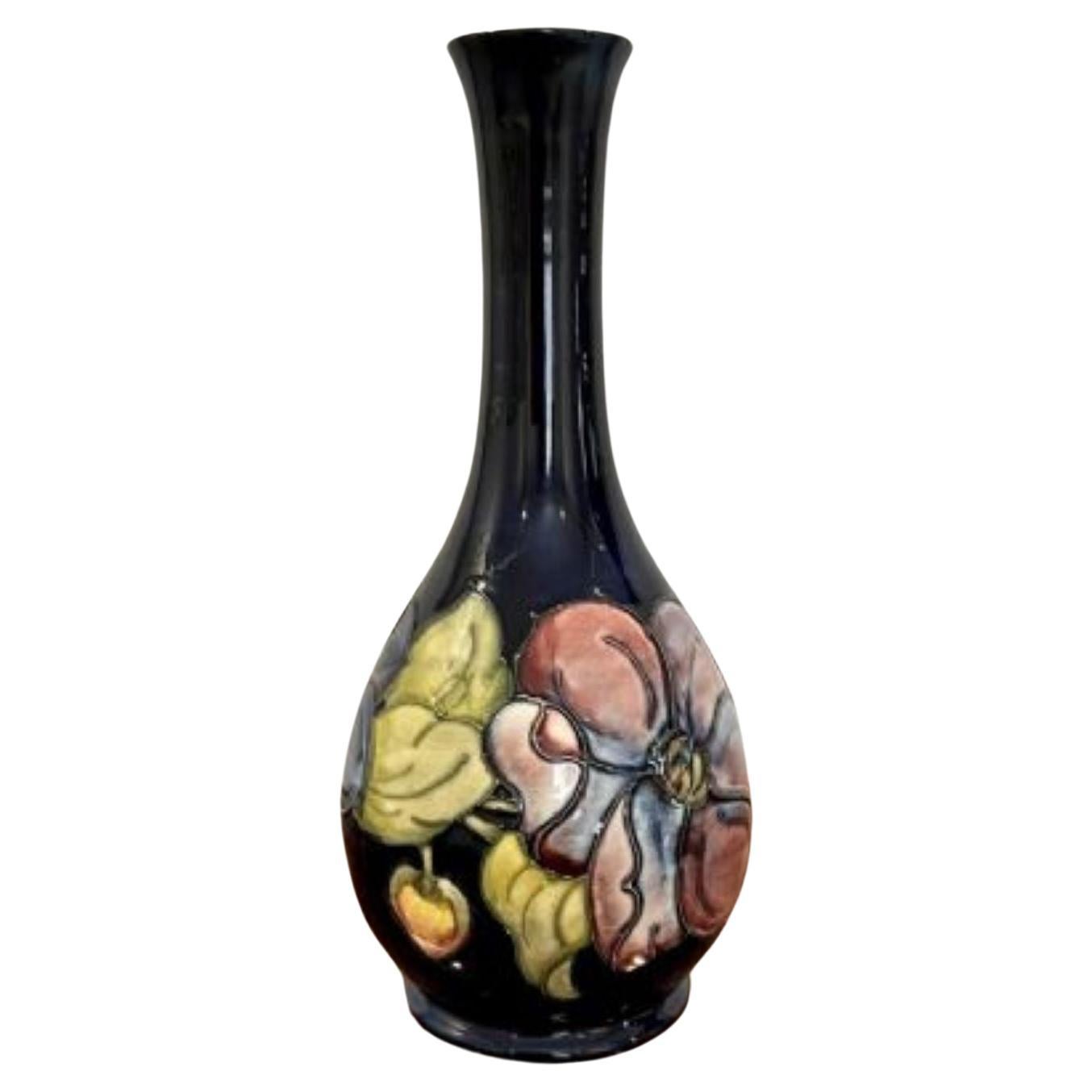 Superbe vase Moorcroft de qualité ancienne 