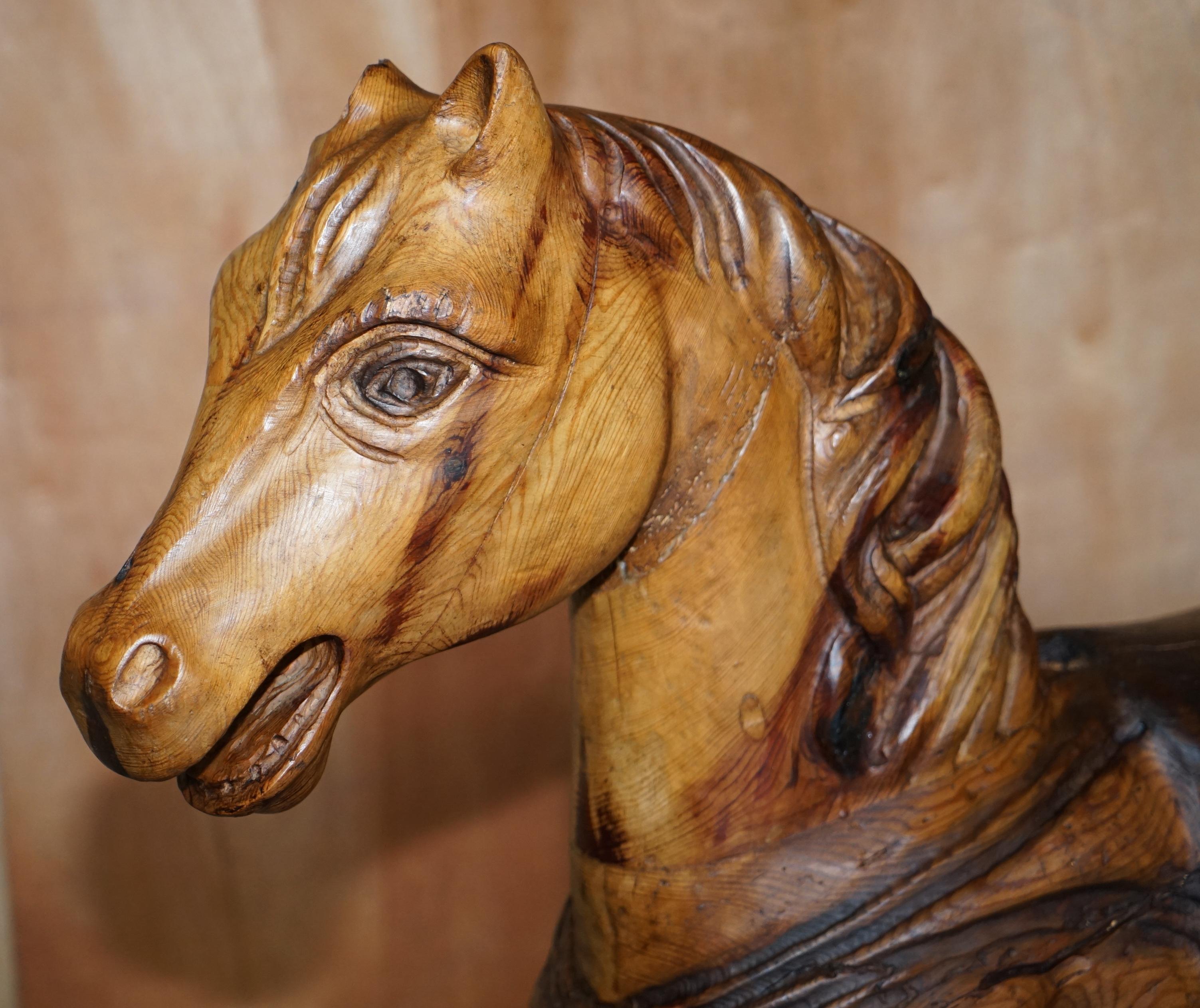 victorian carousel horse