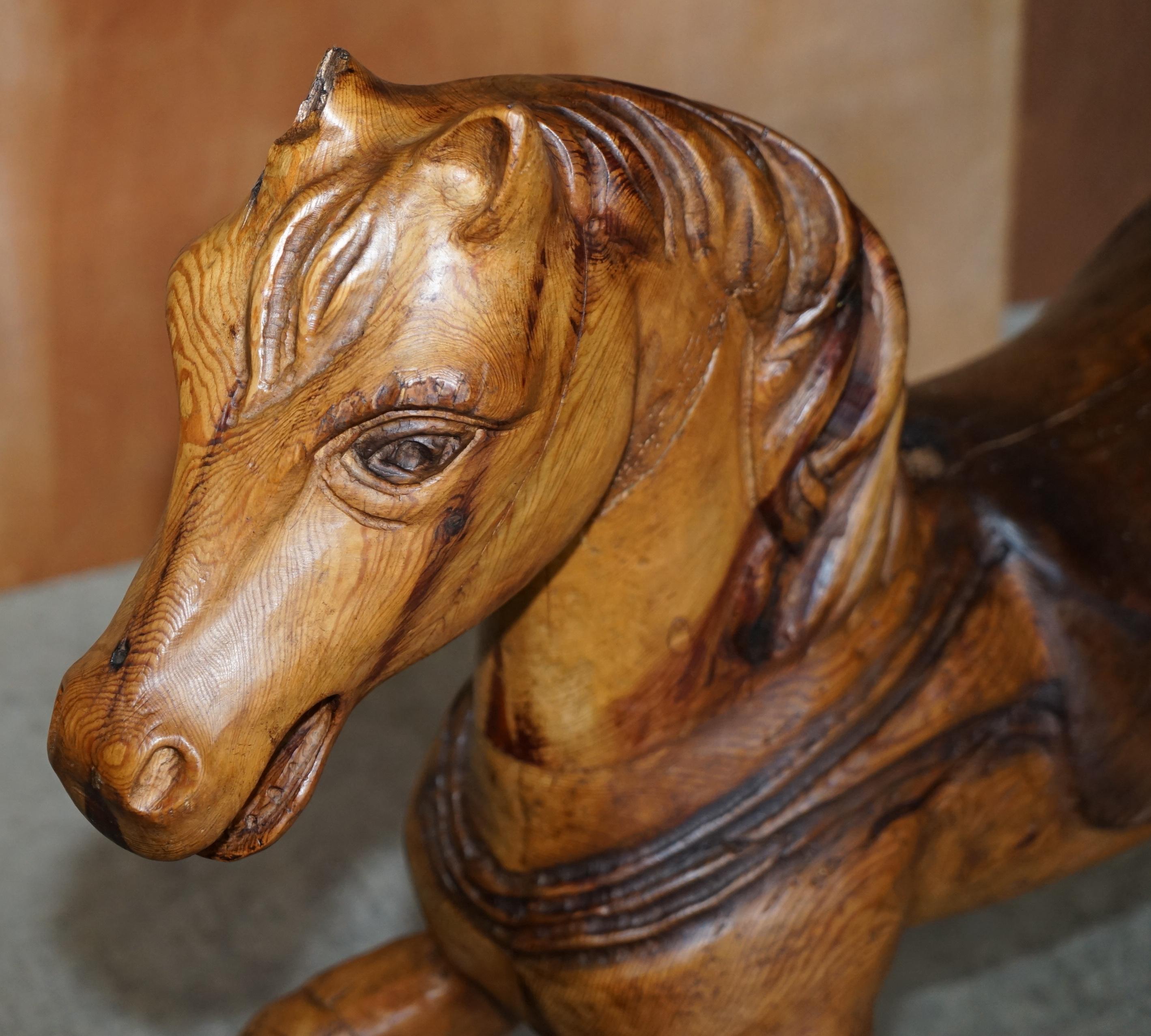 antique carousel horse value