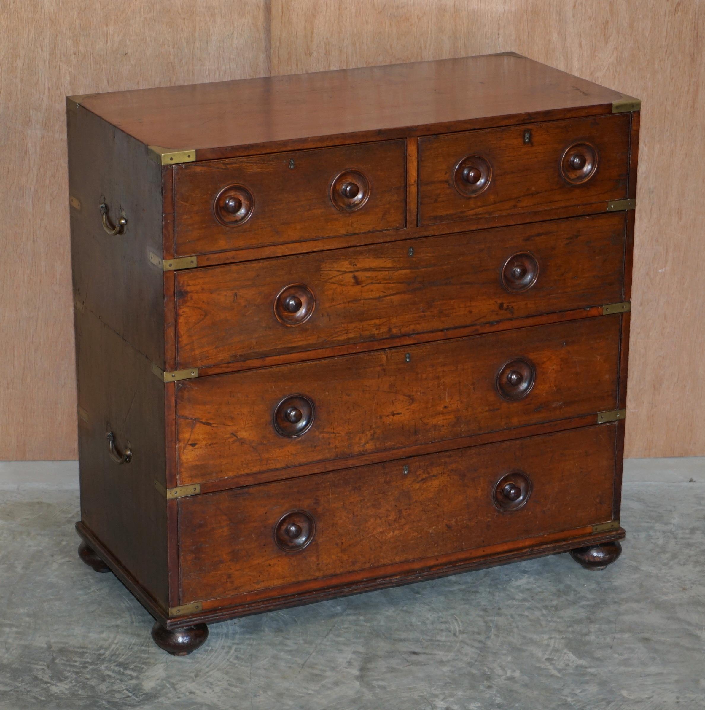 antique campaign chest