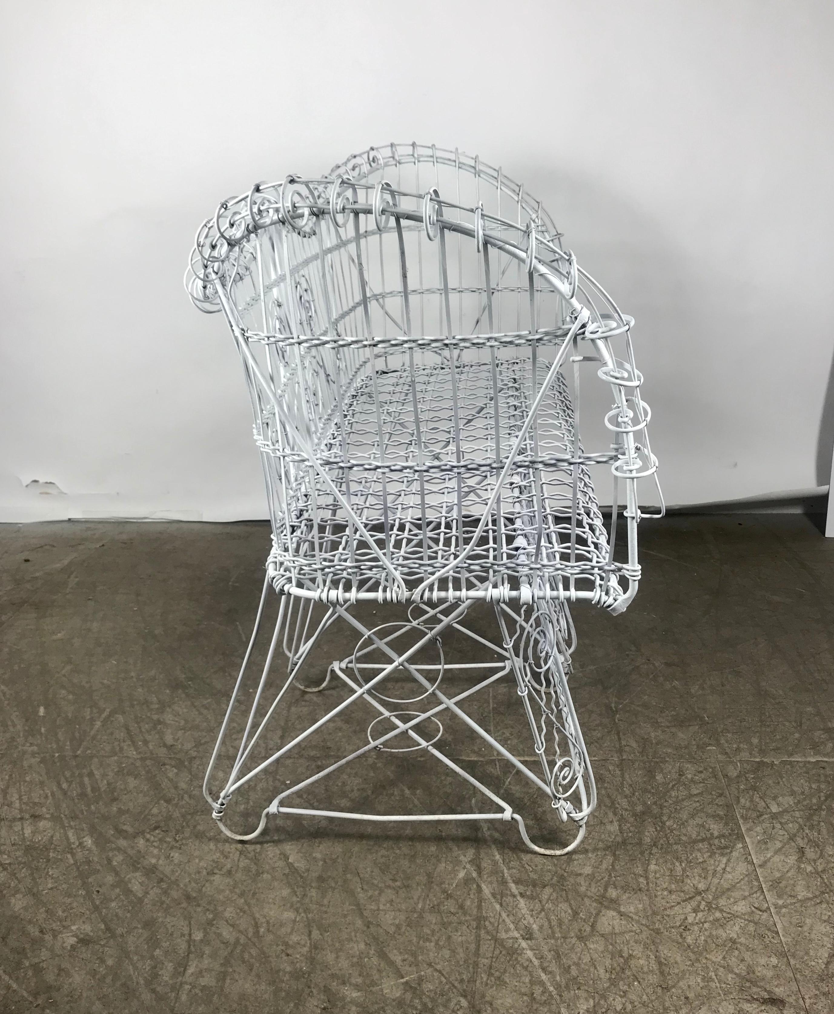 wire bench