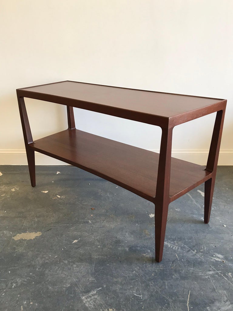 Stunning Architectural Console Table by Edward Wormley for Dunbar For