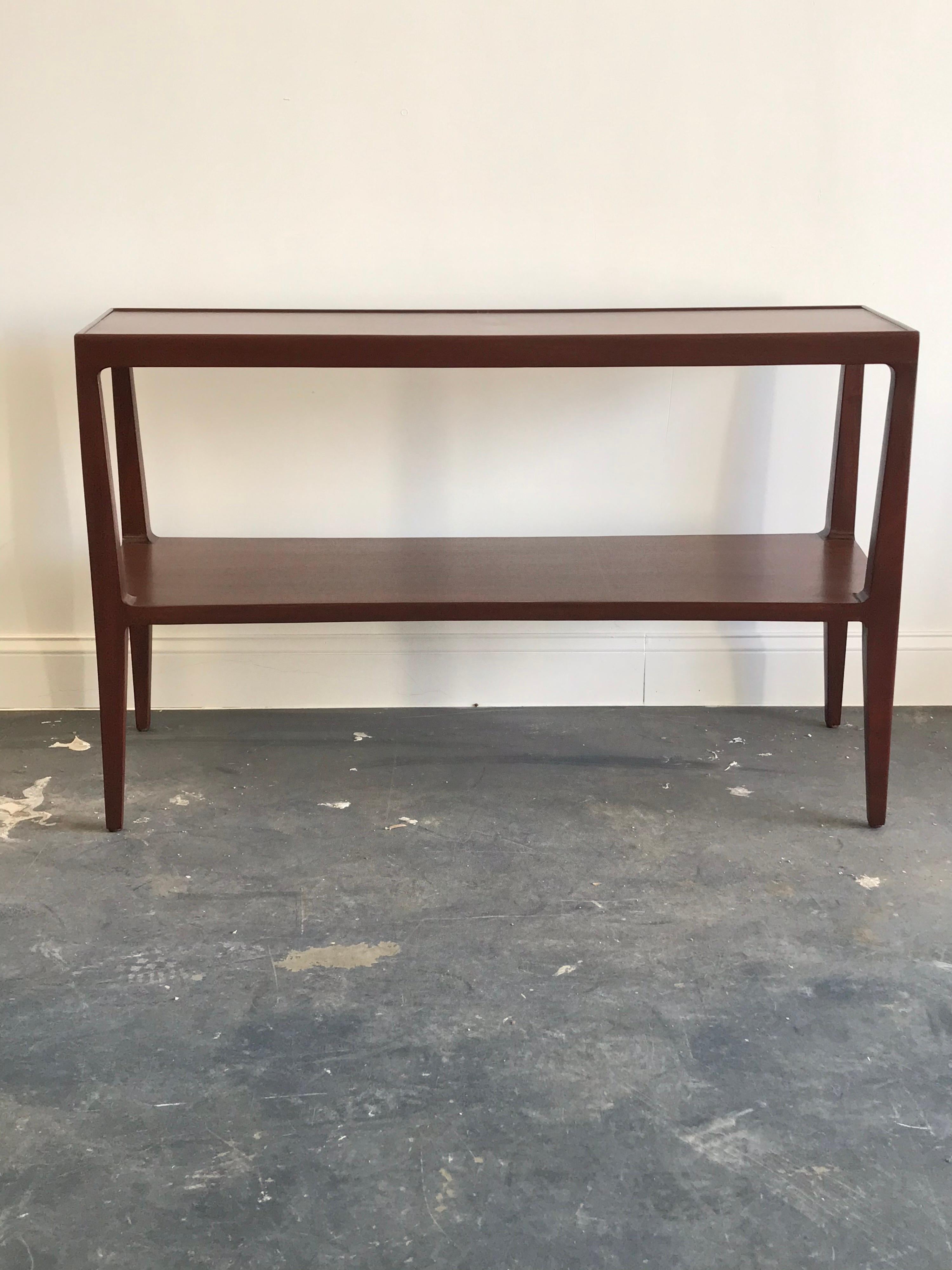 American Stunning Architectural Console Table by Edward Wormley for Dunbar