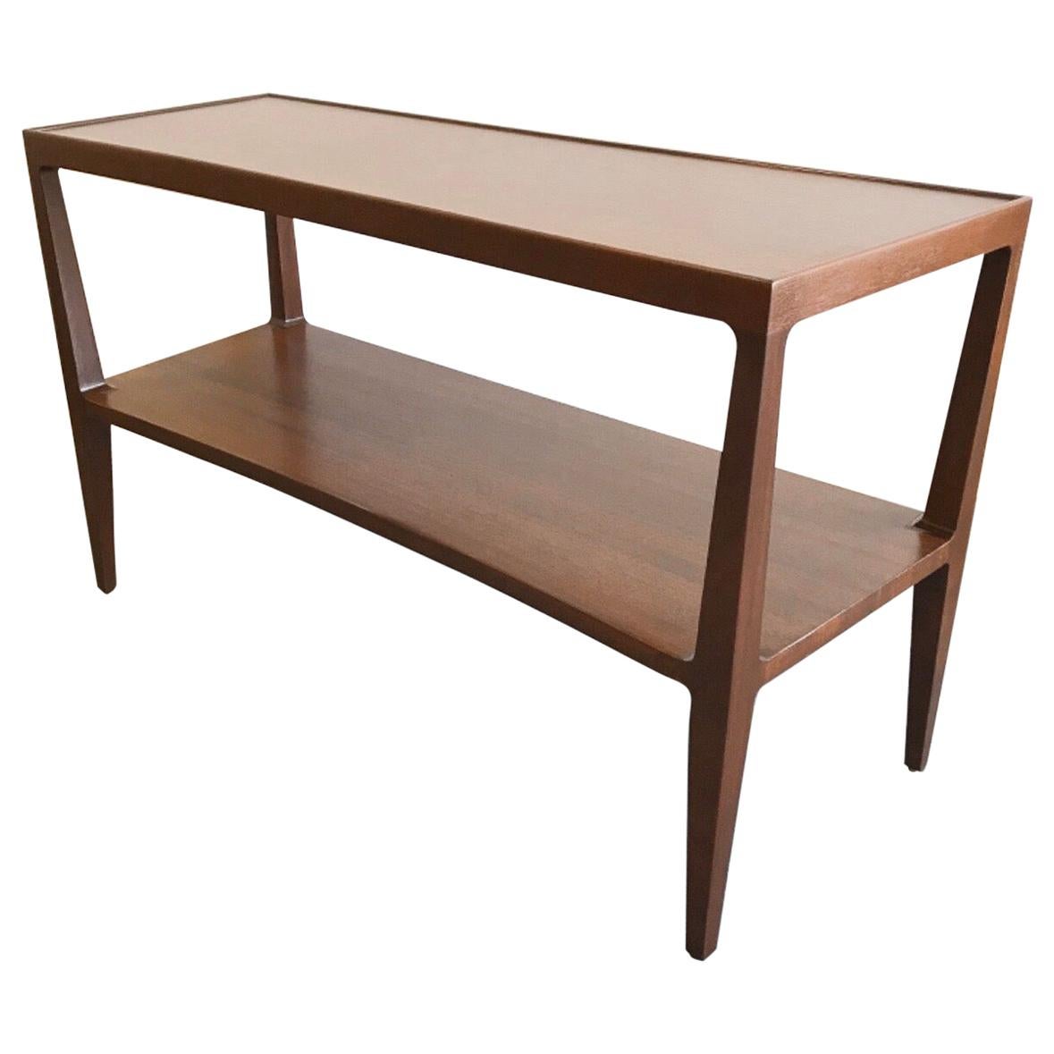 Stunning Architectural Console Table by Edward Wormley for Dunbar