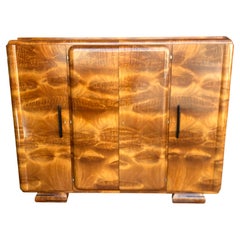 Stunning Art Deco 4 door Wardrobe (flatpack)