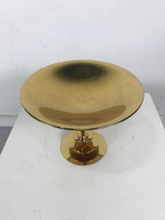 Stunning Art Deco Brass Compote/Centerpiece by A.G. Bunge, Germany