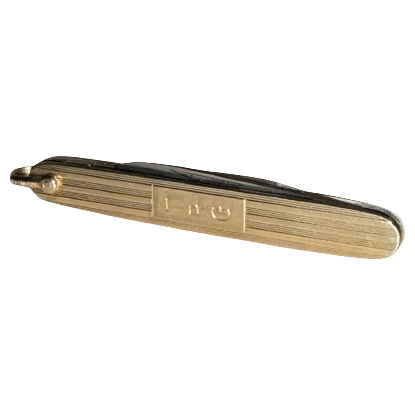 STUNNiNG ART DECO CIRCA 1920er 14K GOLD TIFFANY & CO HALLMARKED NAIL FILE