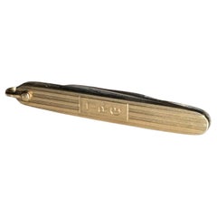 STUNNiNG ART DECO CIRCA 1920'S 14K GOLD TIFFANY & CO HALLMARKED NAIL FILE