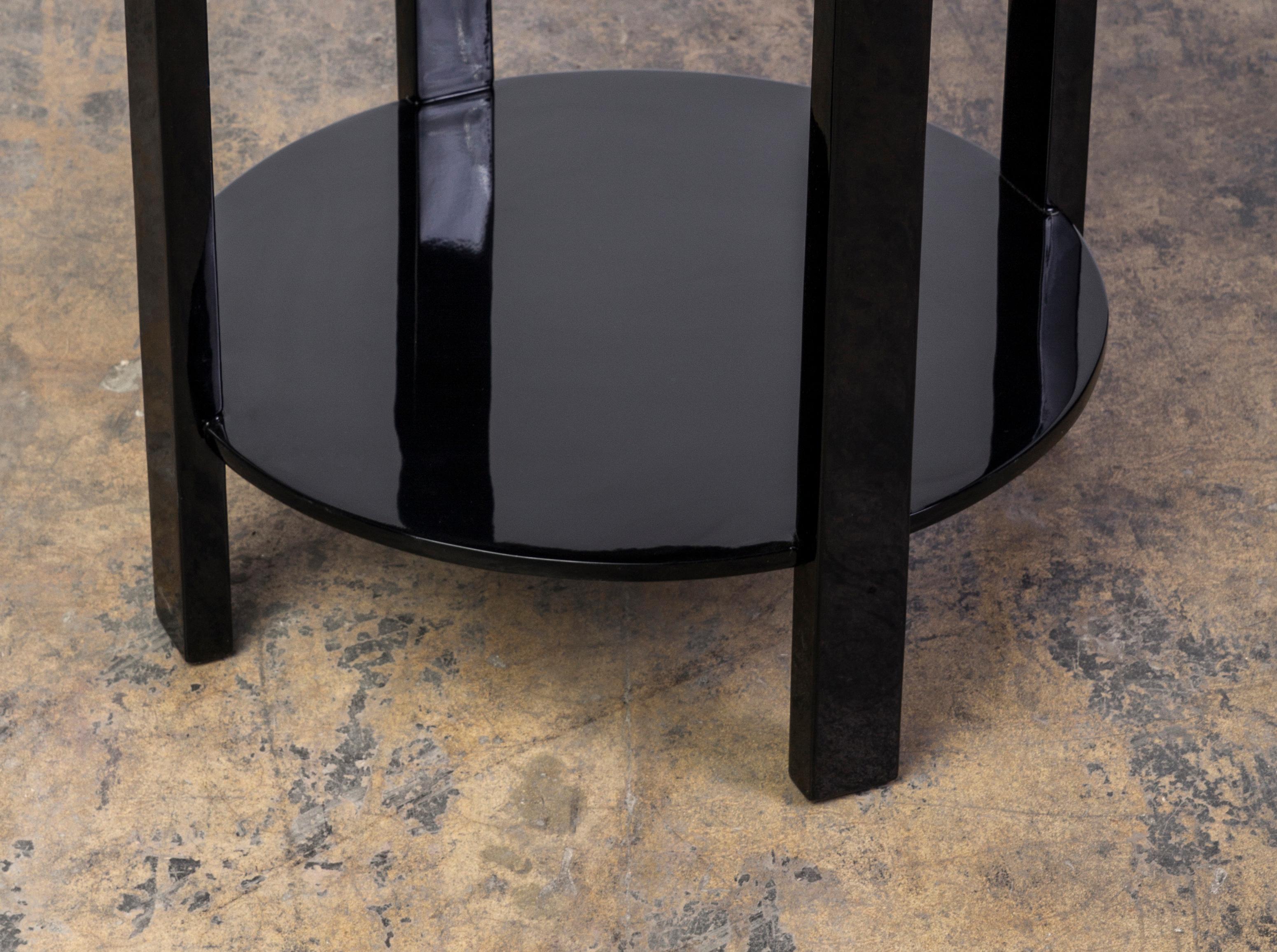 Lacquered Stunning Art Deco Side Table