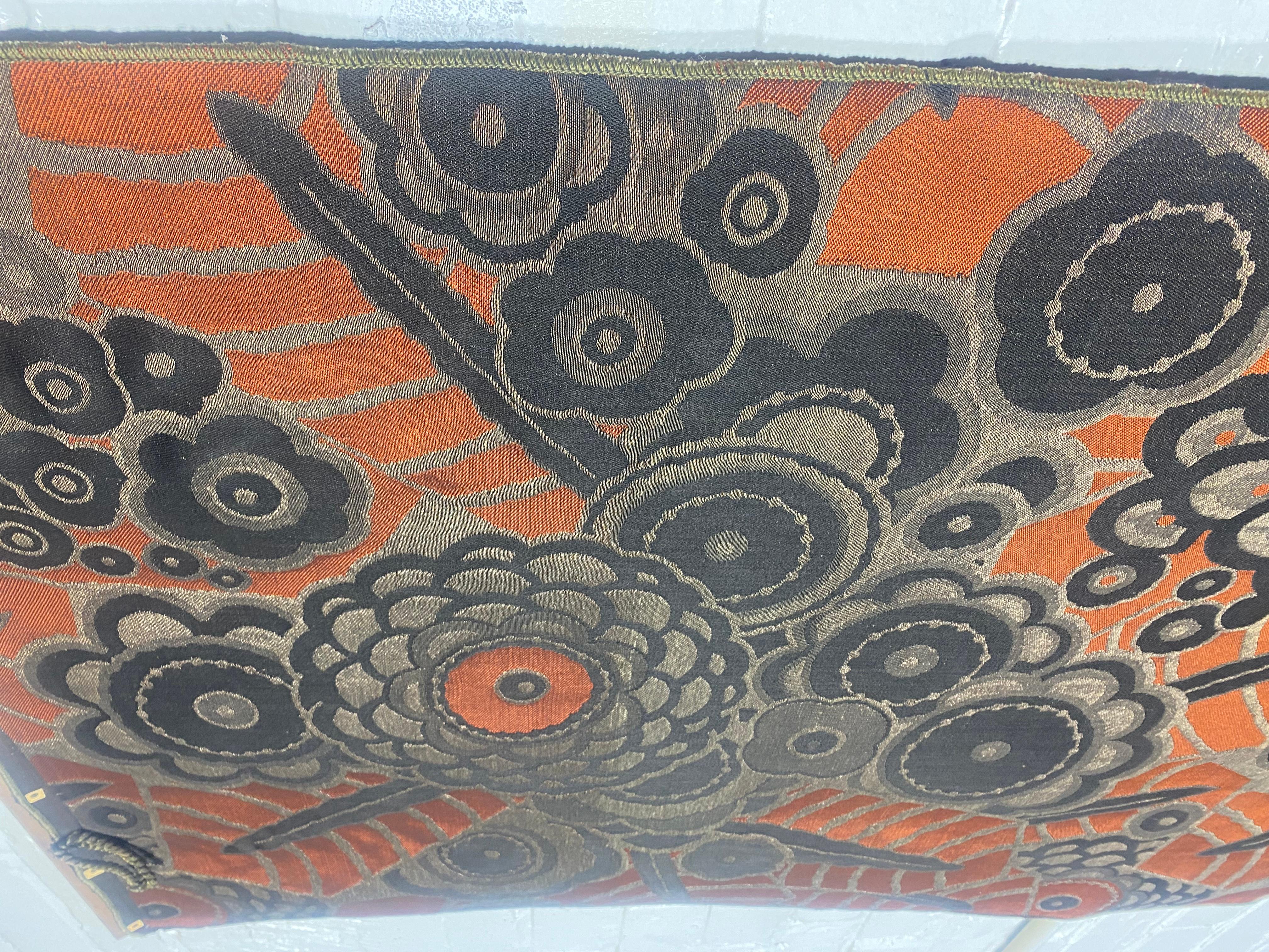 Stunning Art Deco Silk Tapestry / Weaving attr to Paul Poiret /Atelier Martine 1