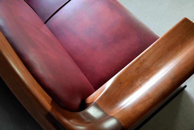 Art Deco Mahogany Sofa by the Royal Danish Furniture Maker C.B. Hansens