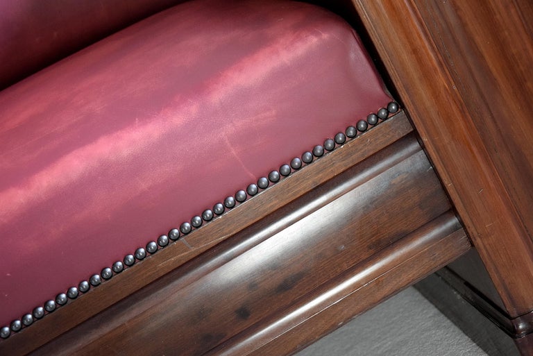 Art Deco Mahogany Sofa by the Royal Danish Furniture Maker C.B. Hansens