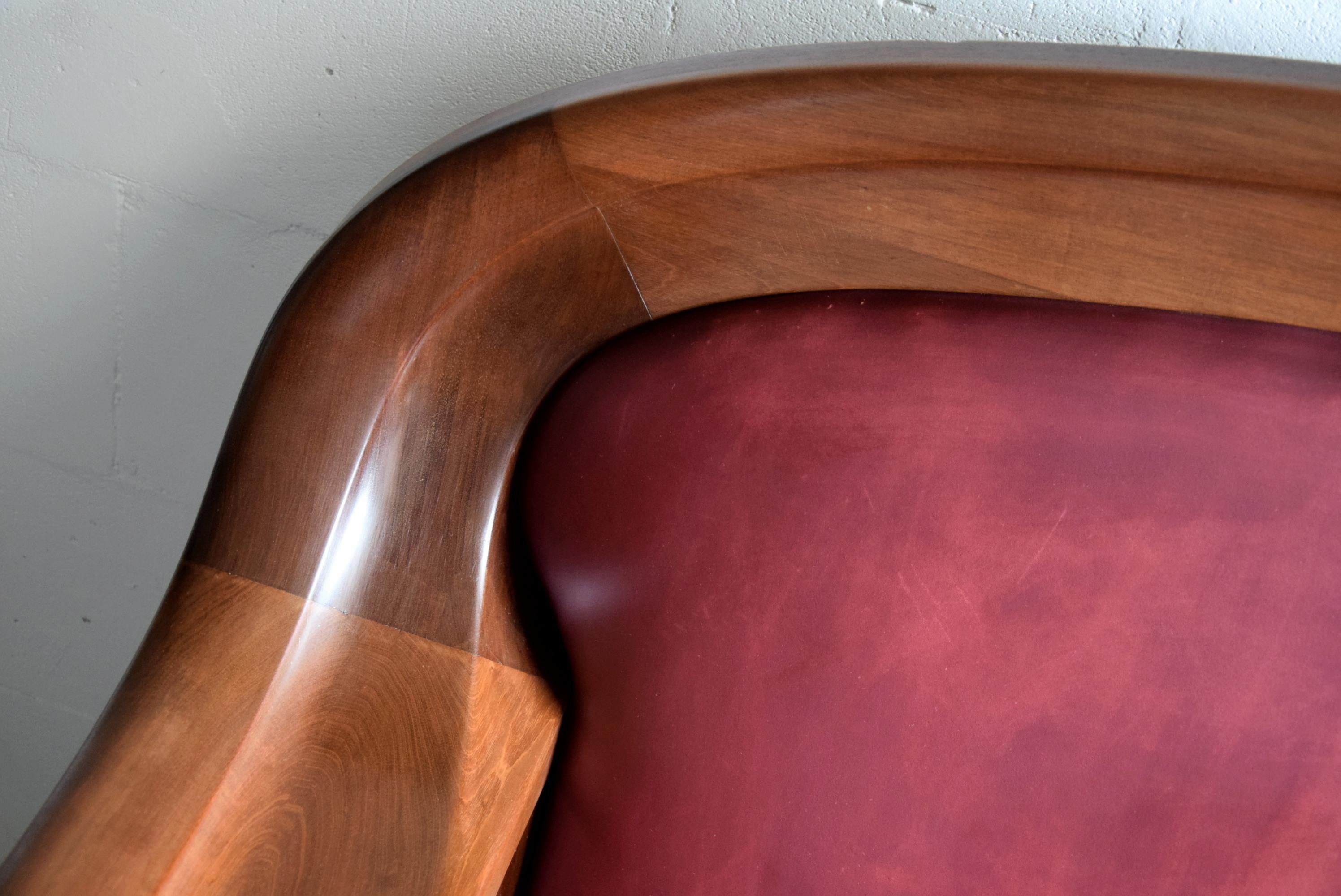 Art Deco Mahogany Sofa by the Royal Danish Furniture Maker C.B. Hansens 1