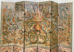Stunning Art Deco Style Six Panel Screen