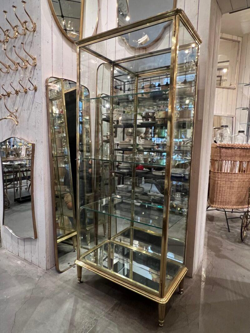 Ottone Splendida vetrina Art Déco, anni '30 - Siegel in vendita
