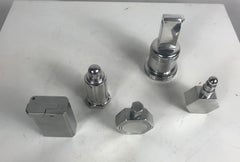 Stunning Art Deco, Machine Age Aluminum Cigarette Lighter Collection