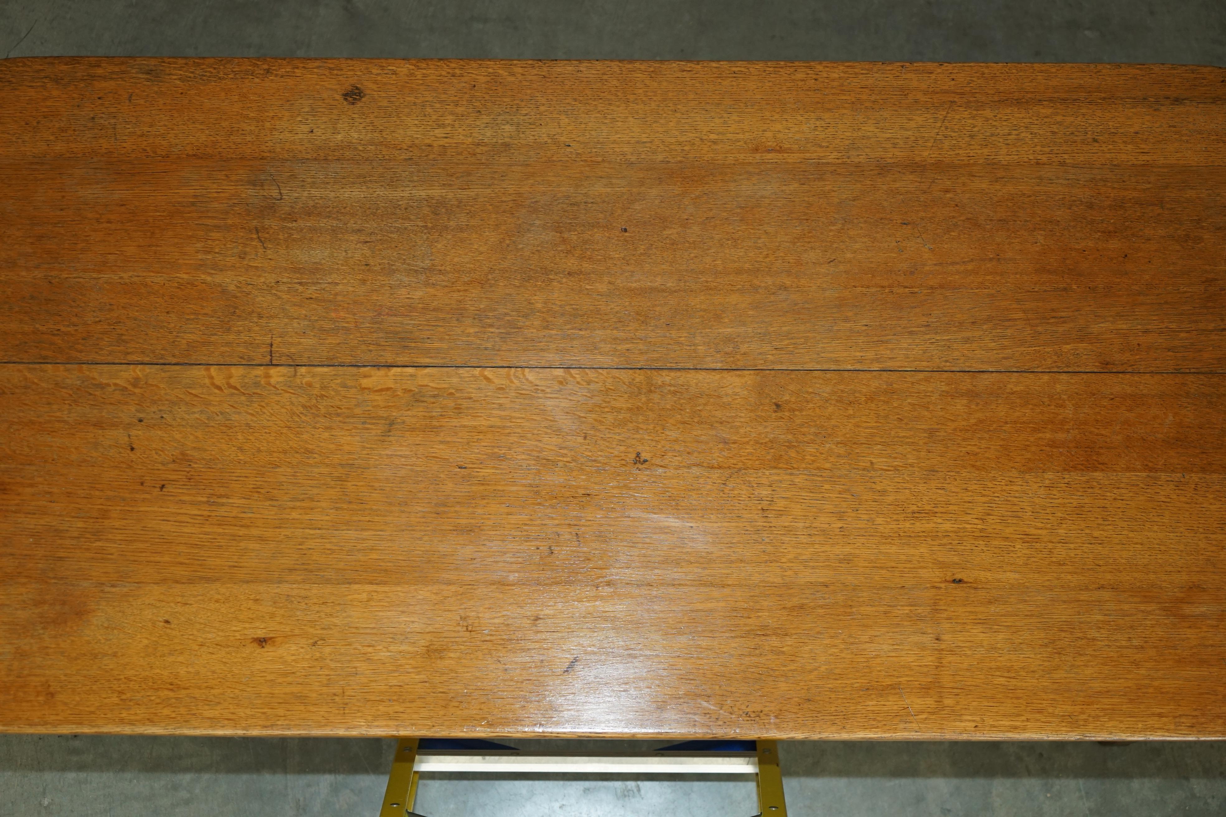 Table à manger STUNNiNG ARTS & CRAFTS VICTORIAN ENGLISH OAK HAYRAKE de 6-8 personnes en vente 3