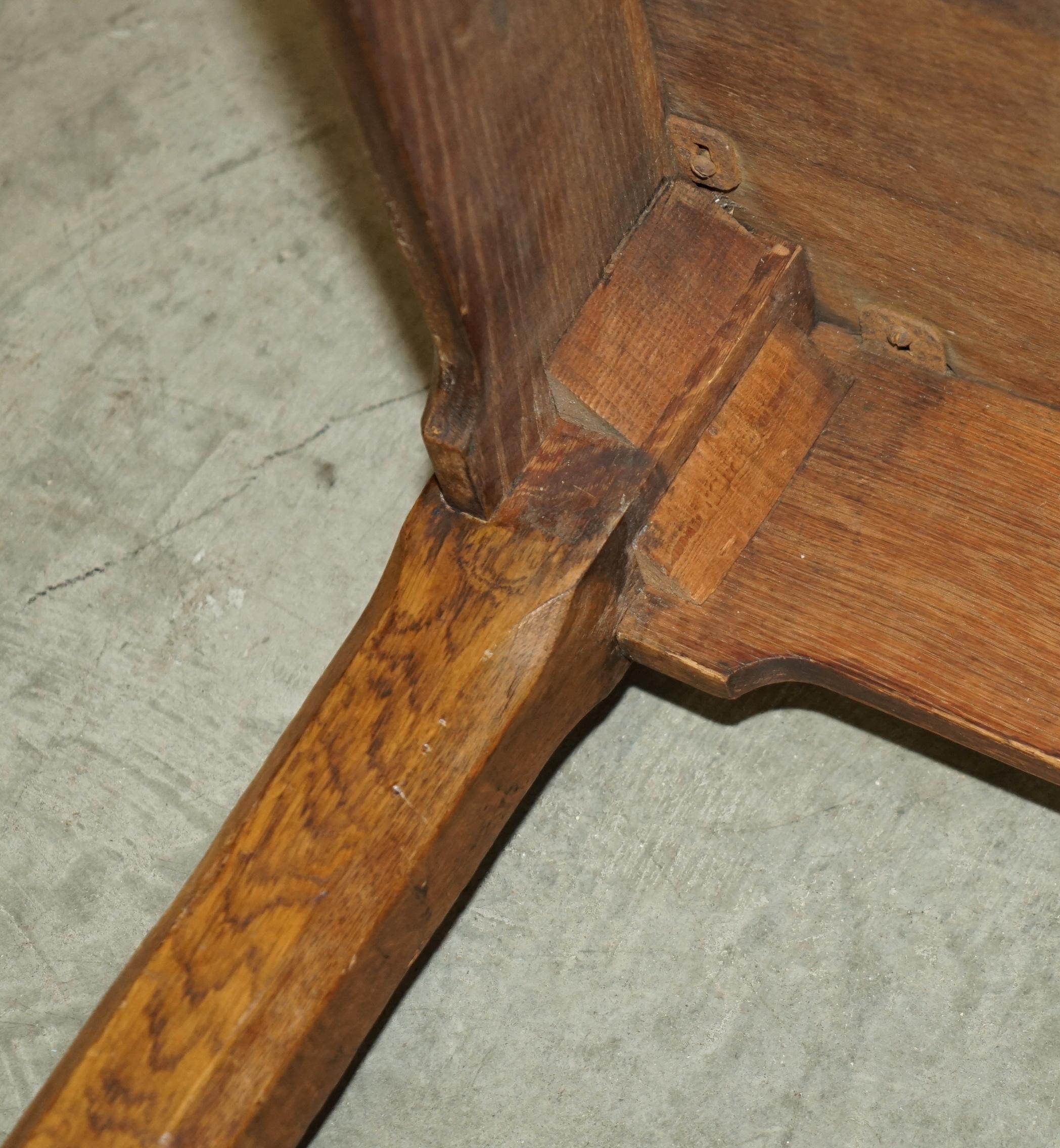 Table à manger STUNNiNG ARTS & CRAFTS VICTORIAN ENGLISH OAK HAYRAKE de 6-8 personnes en vente 12