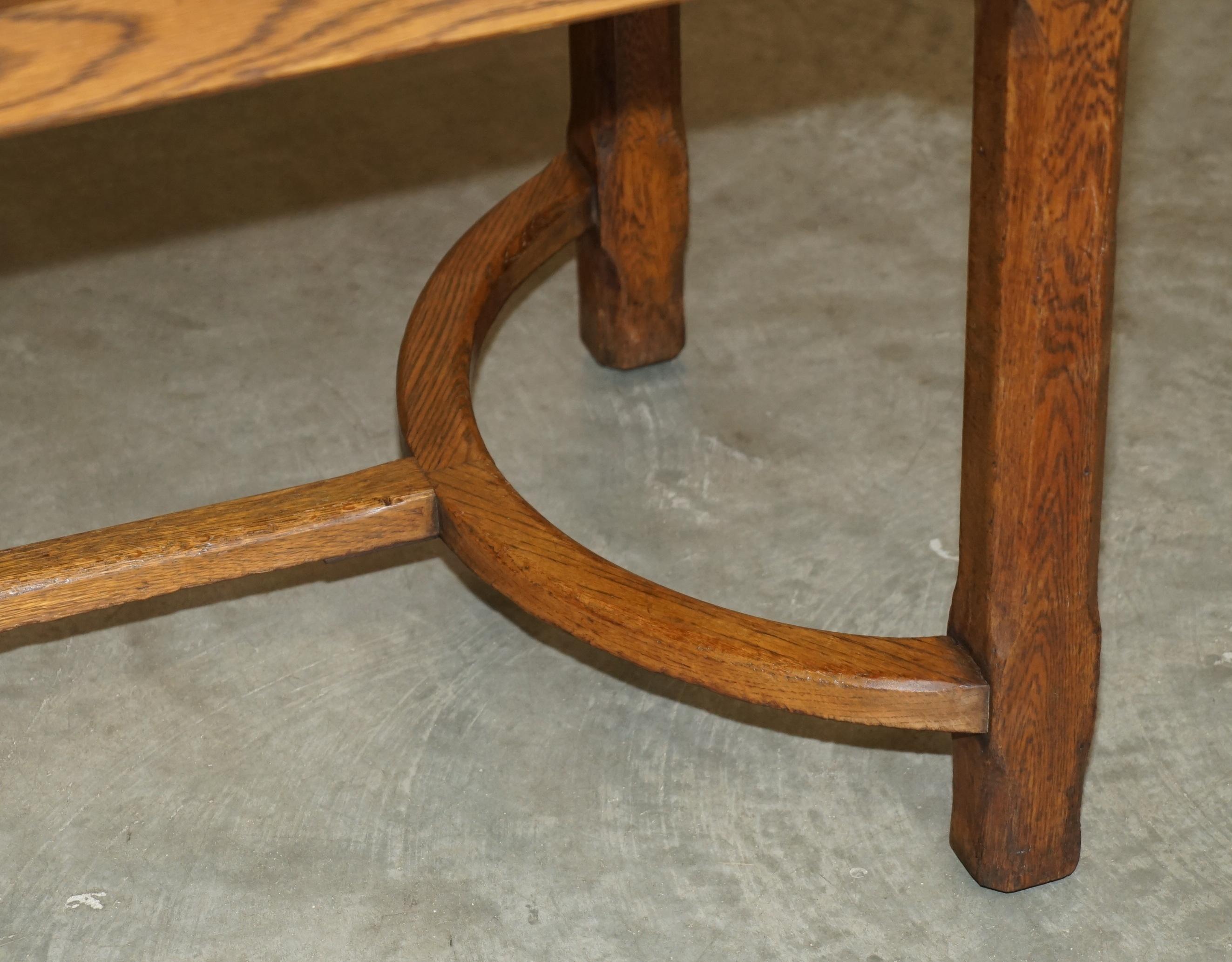 Chêne Table à manger STUNNiNG ARTS & CRAFTS VICTORIAN ENGLISH OAK HAYRAKE de 6-8 personnes en vente