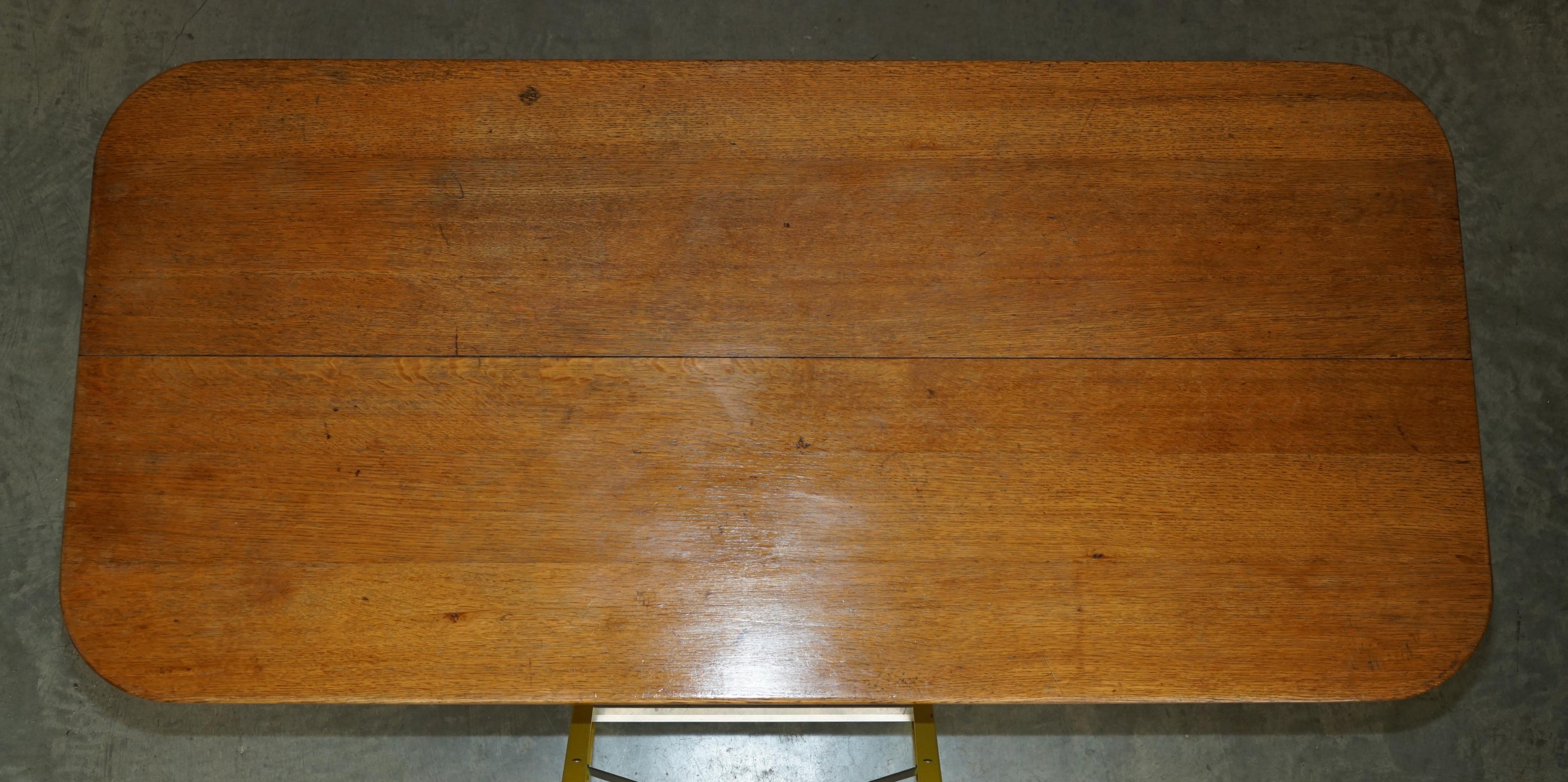 Table à manger STUNNiNG ARTS & CRAFTS VICTORIAN ENGLISH OAK HAYRAKE de 6-8 personnes en vente 1