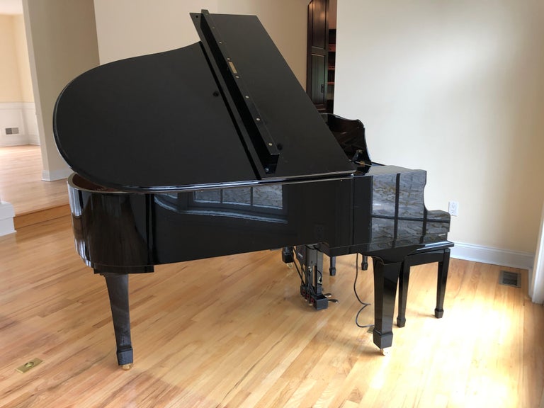 Stunning Baby Grand Disklavier Digital Player Piano by Yamaha at 1stDibs