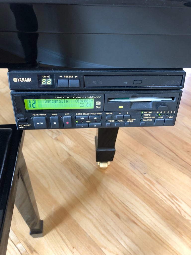 Stunning Baby Grand Disklavier Digital Player Piano by Yamaha at 1stDibs
