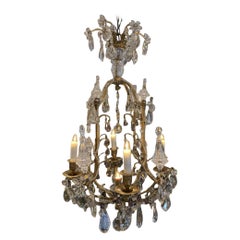 Stunning Baccarat Chandelier, France, 1920s