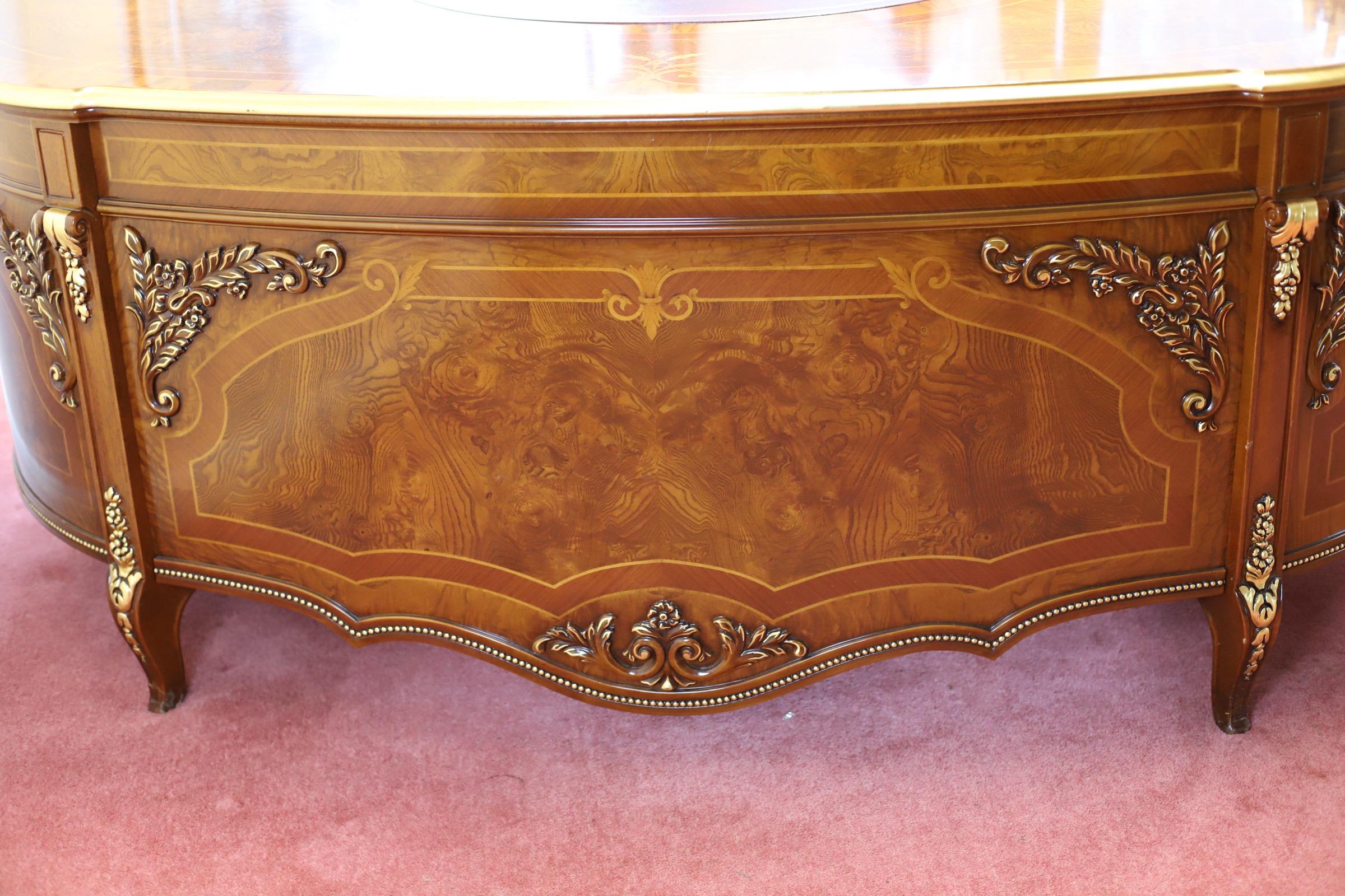 Stunning Barnini Oseo Empire-Style Demi Lune Regenza Desk RRP €6200 For Sale 6