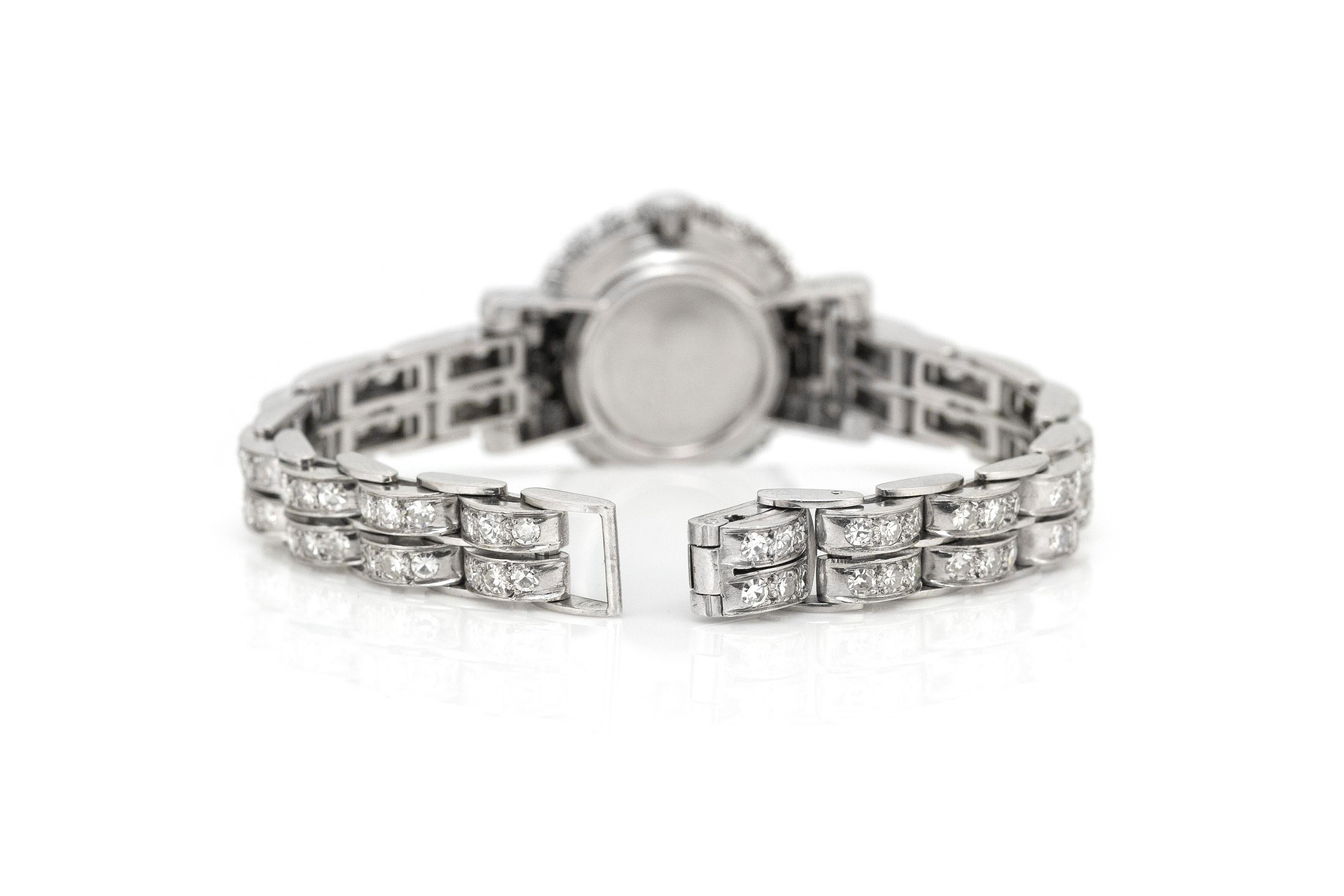 Women's Stunning Beautiful Platinum with Diamonds Watch
