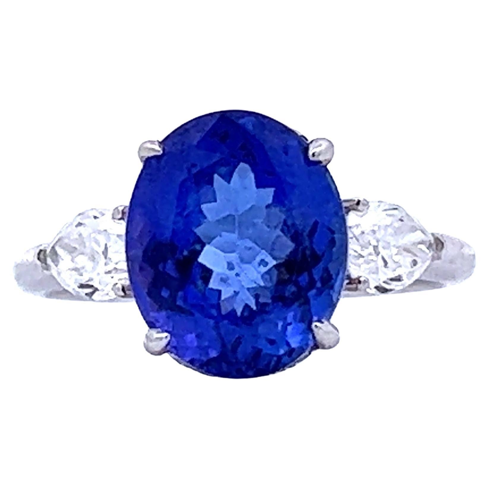 Stunning Blue Gemstone Ring