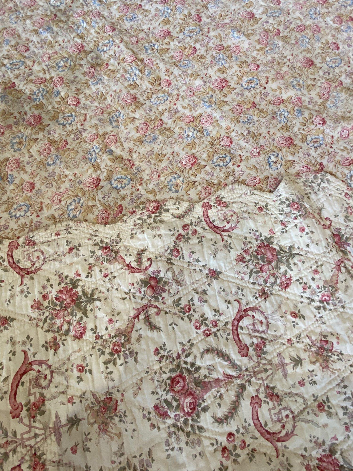 Stunning Boutis Pique, French Provincial Quilt, Belle Époque at 1stDibs