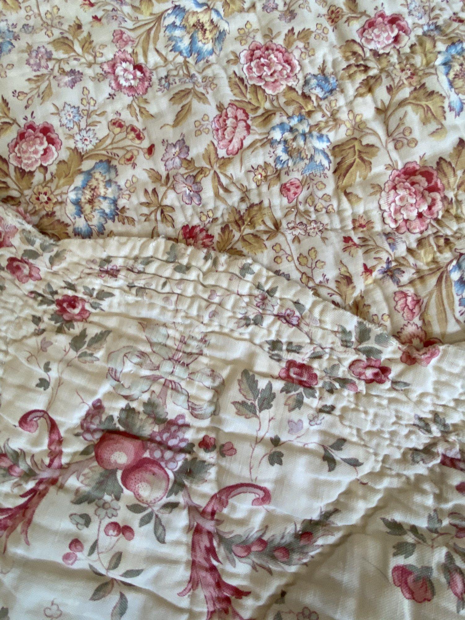 Stunning Boutis Pique, French Provincial Quilt, Belle Époque at 1stDibs
