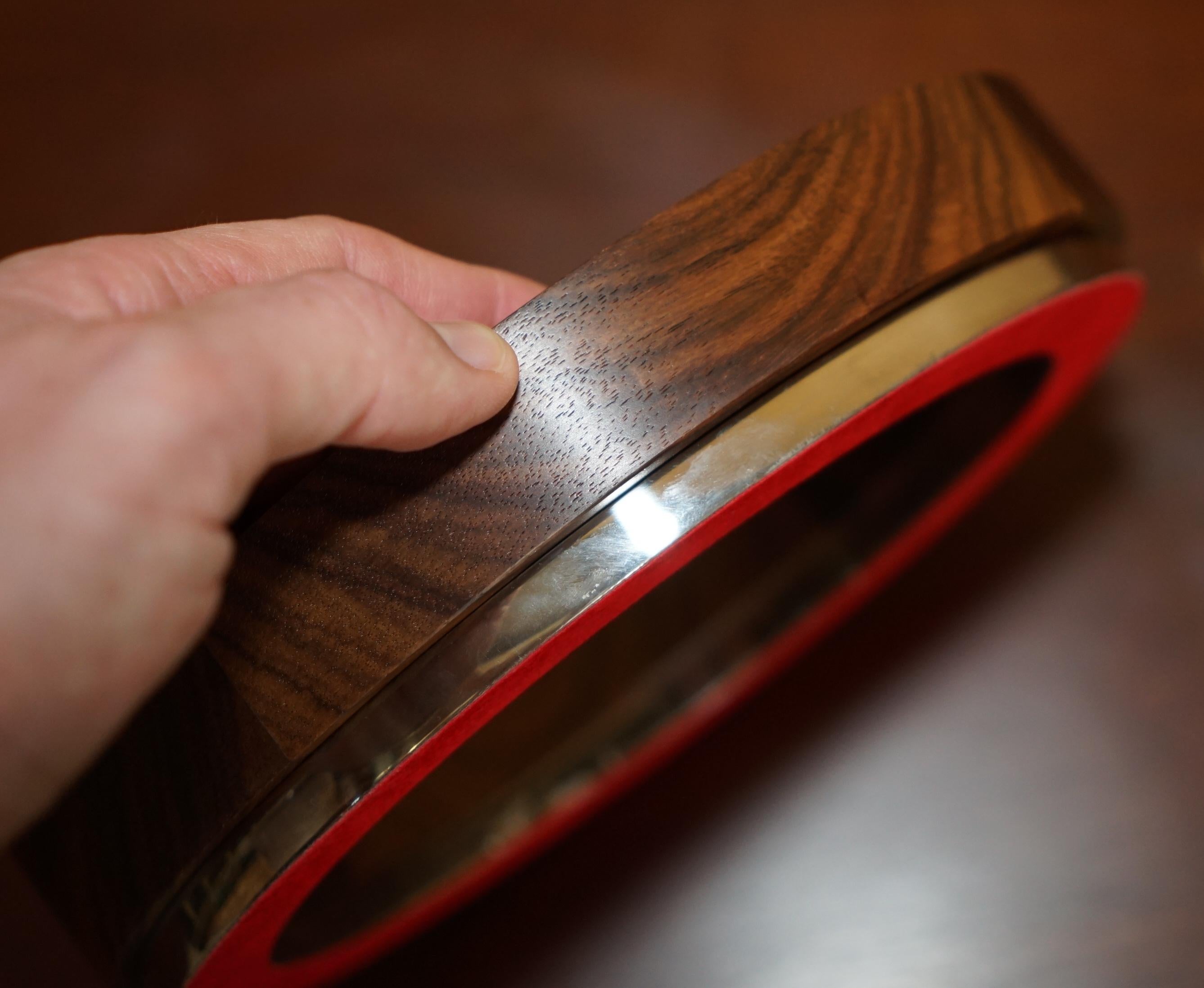 STUNNING BRAND NEW IN THE BOX ViSCOUNT DAVID LINLEY CUT GLASS CRYSTAL CAVIAR SET im Angebot 9