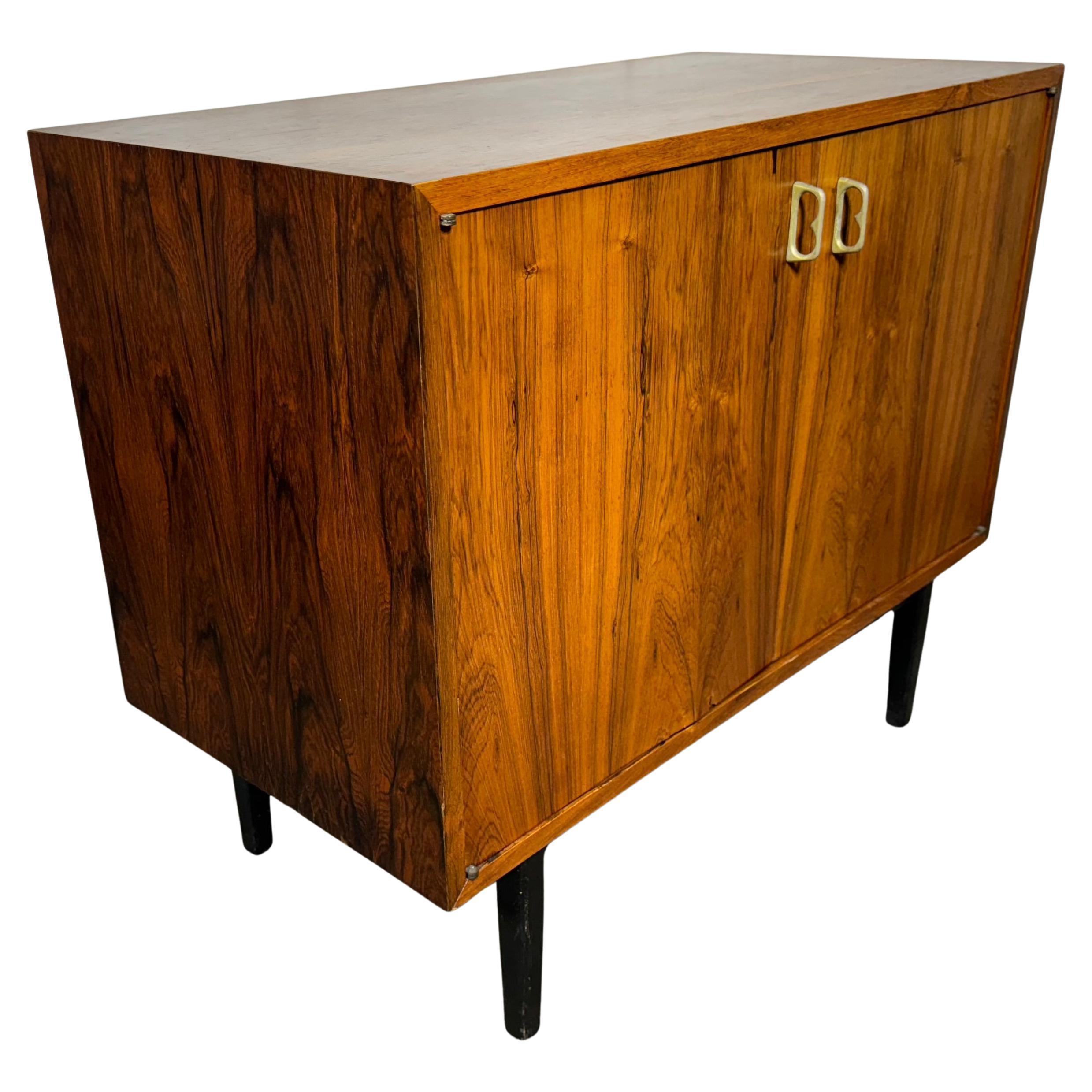 Stunning Brazilian Rosewood Cabinet made in Denmark attrib. to Poul Cadovius