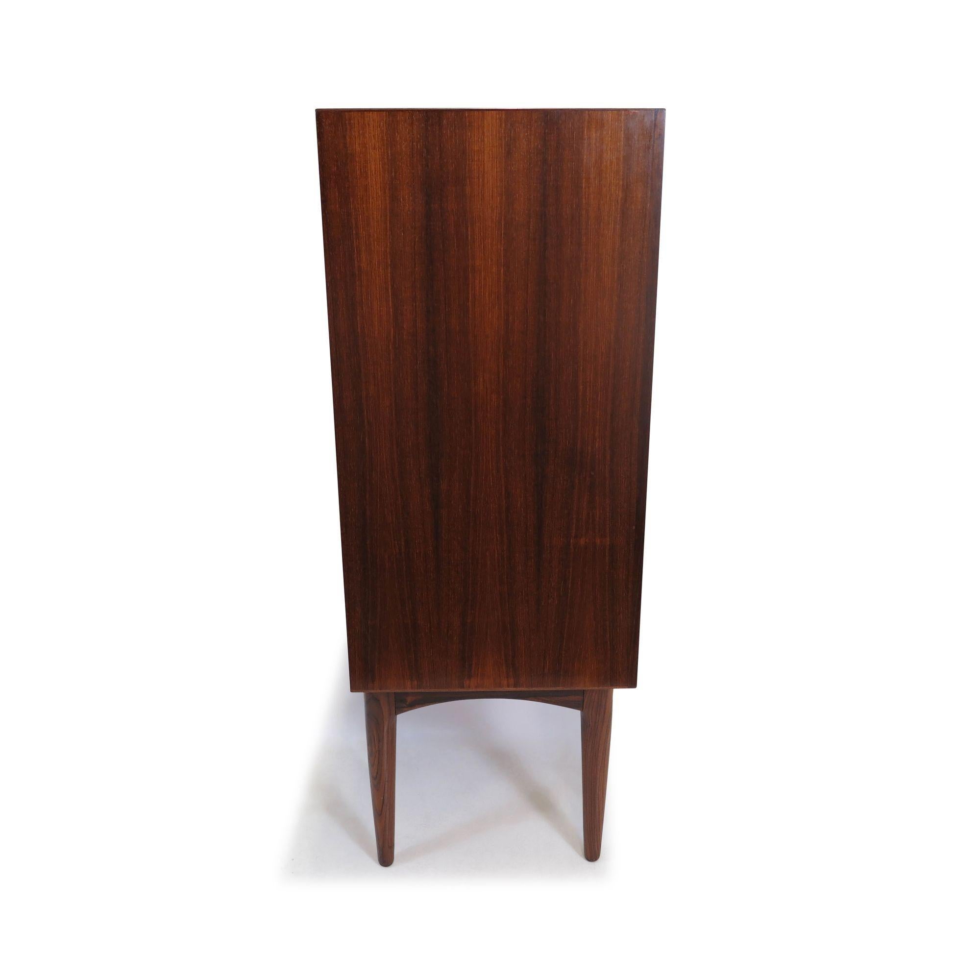 Stunning Bruno Hansen Mid-century Danish Rosewood Sideboard For Sale 1