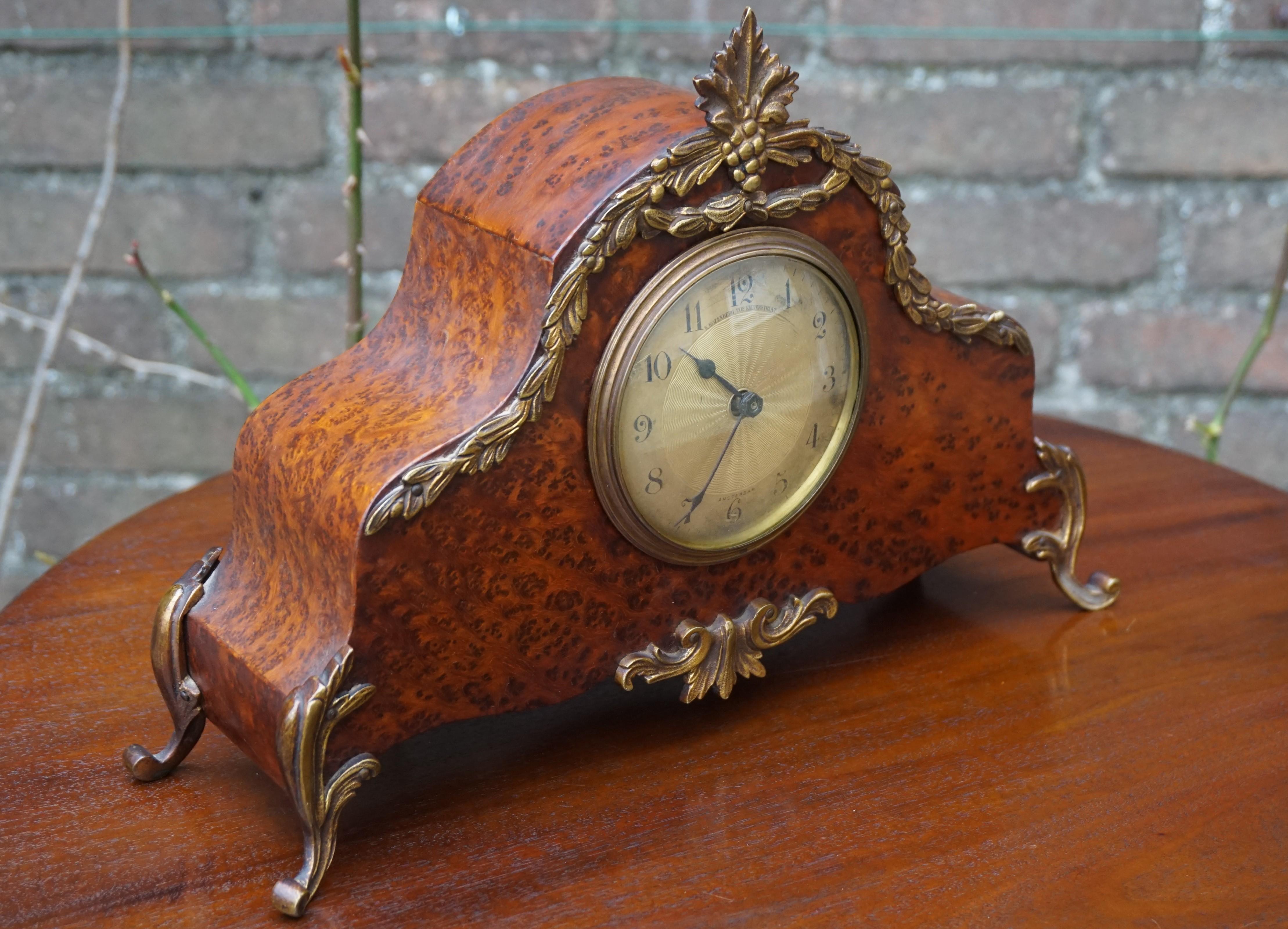 burl clocks for sale