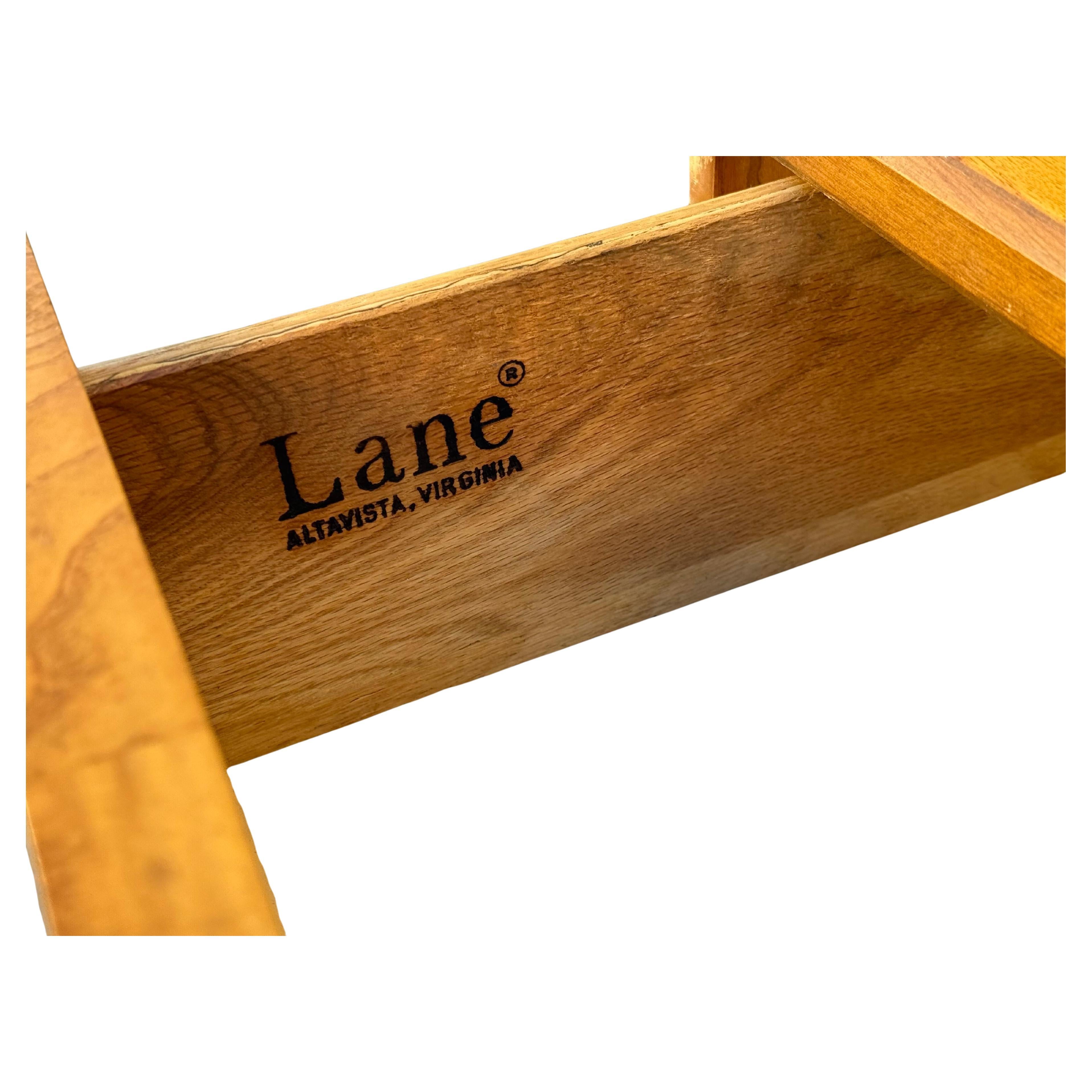 Stunning Burl Wood Credenza Dresser by Roland Carter for Lane, 1970s For Sale 5