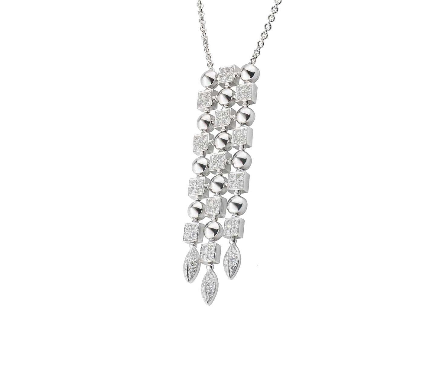 diamond bulgari necklace