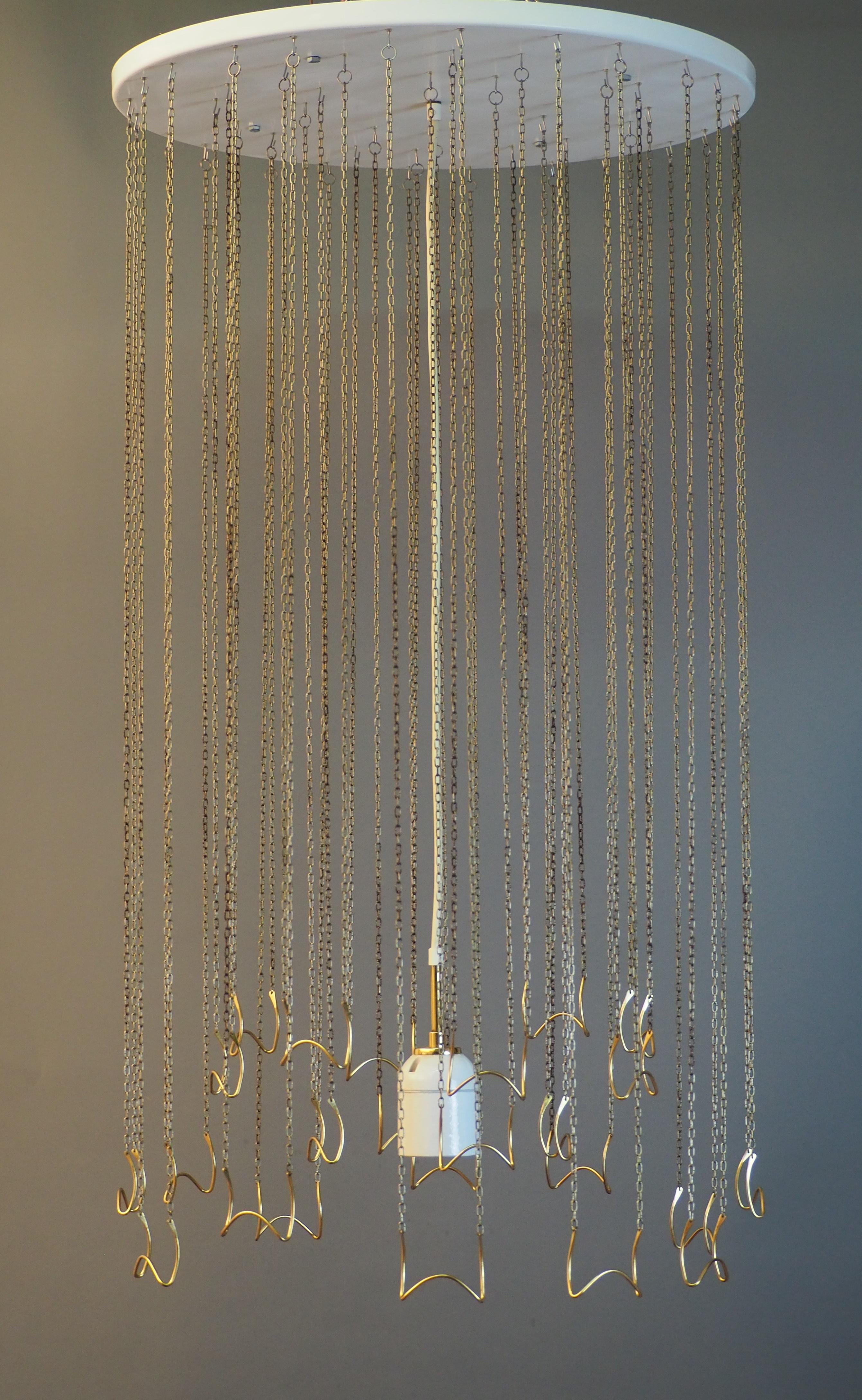 Stupendo lampadario in vetro 