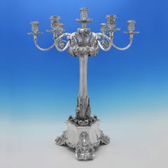 Stunning centrepiece candelabrum made for Rundell Bridge & Rundell - London 1840