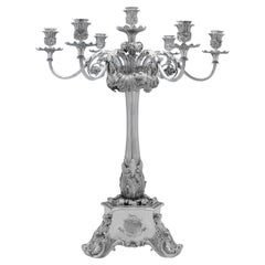 Stunning centrepiece candelabrum made for Rundell Bridge & Rundell - London 1840