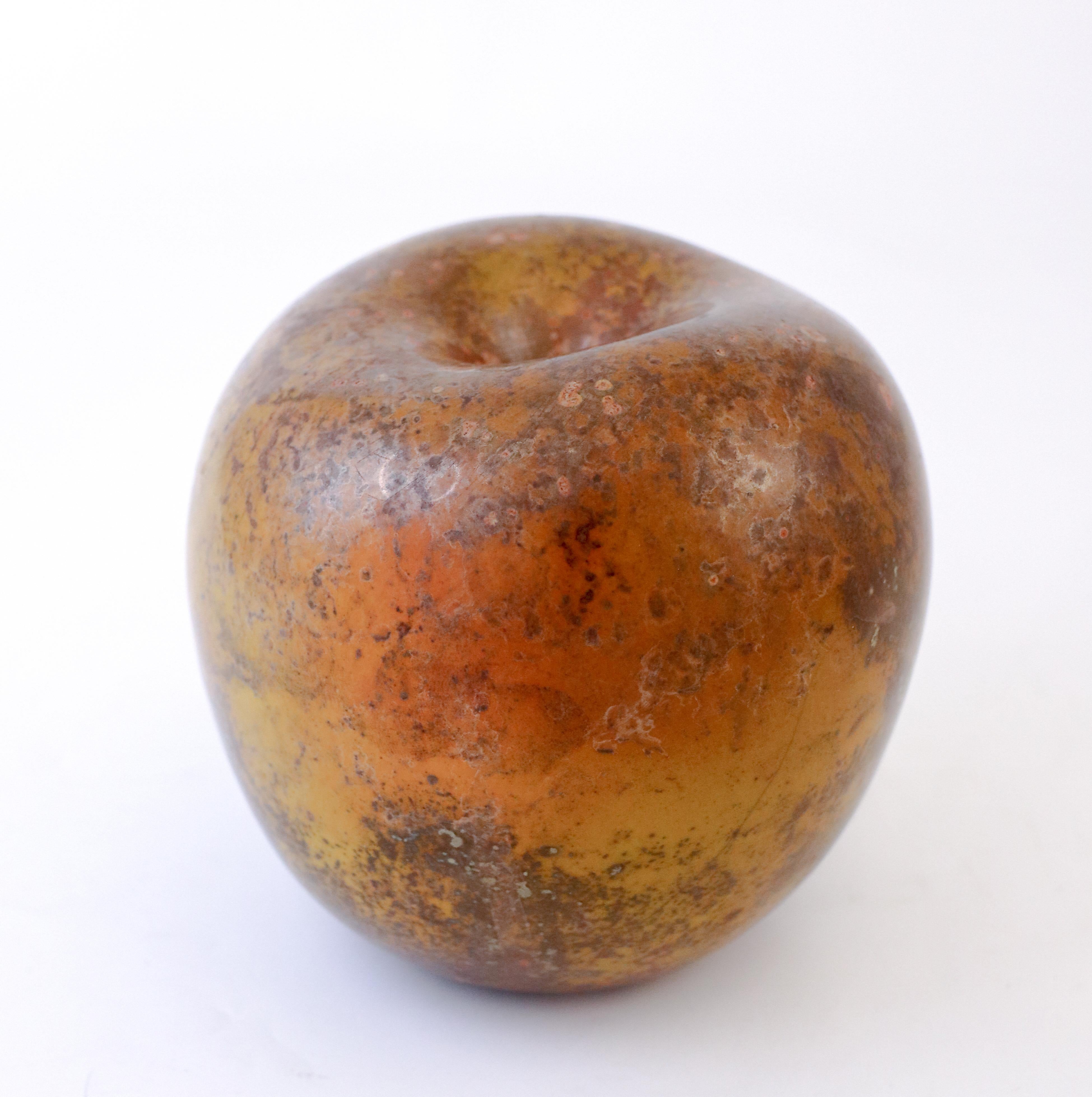 Stunning Ceramic Apple - Hans Hedberg, Biot 3