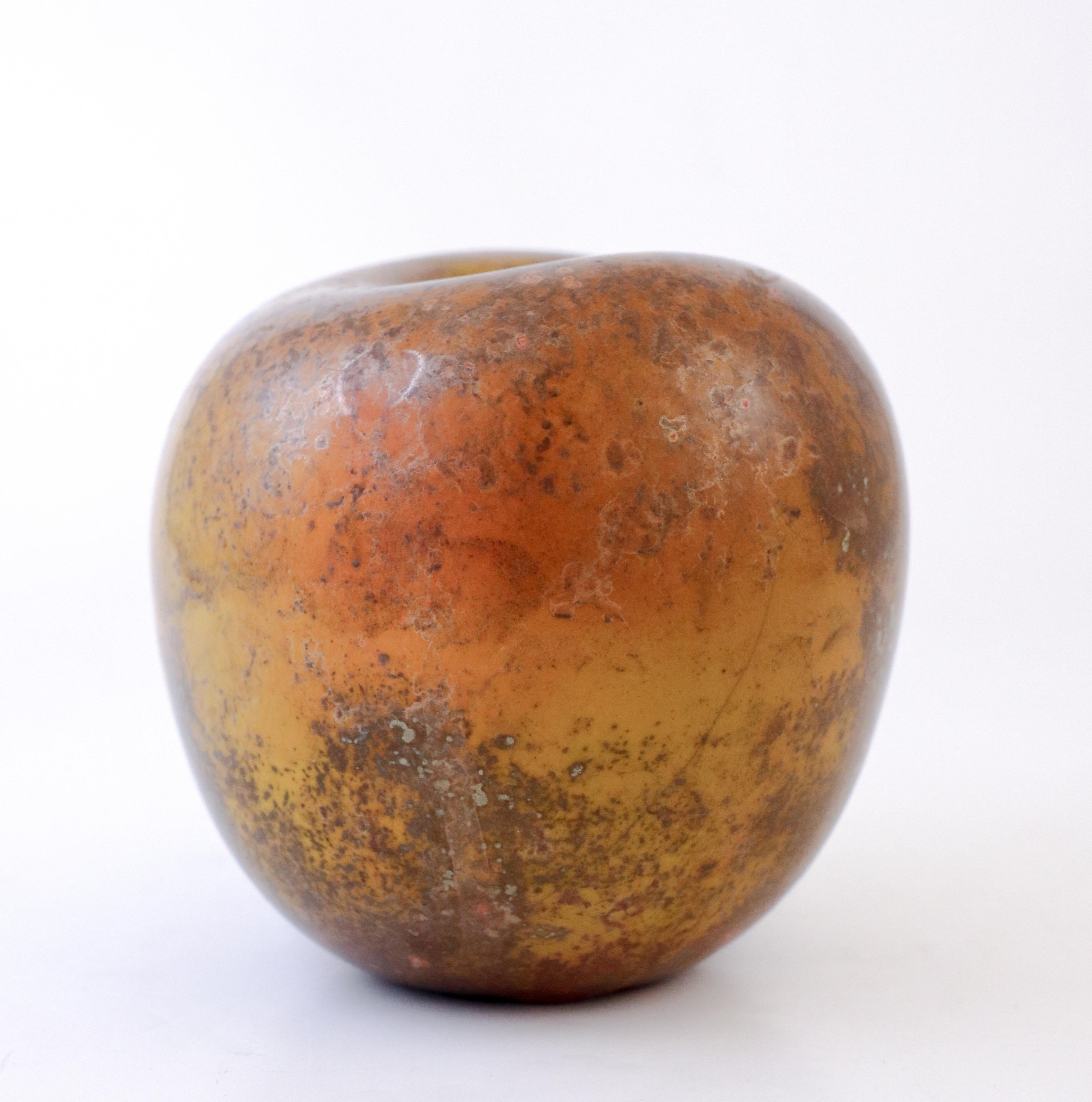 Stunning Ceramic Apple - Hans Hedberg, Biot 4