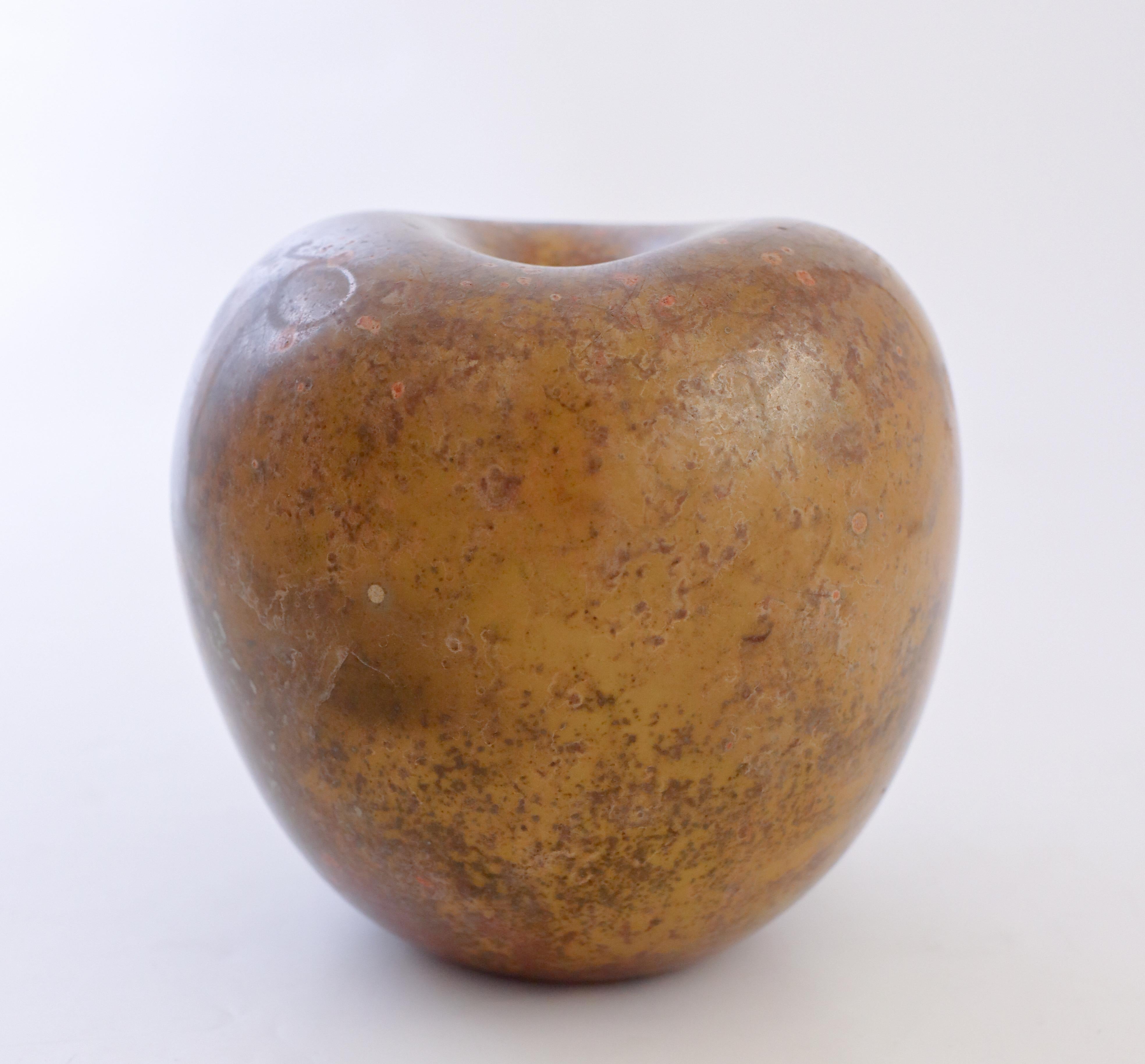 Stunning Ceramic Apple - Hans Hedberg, Biot 5