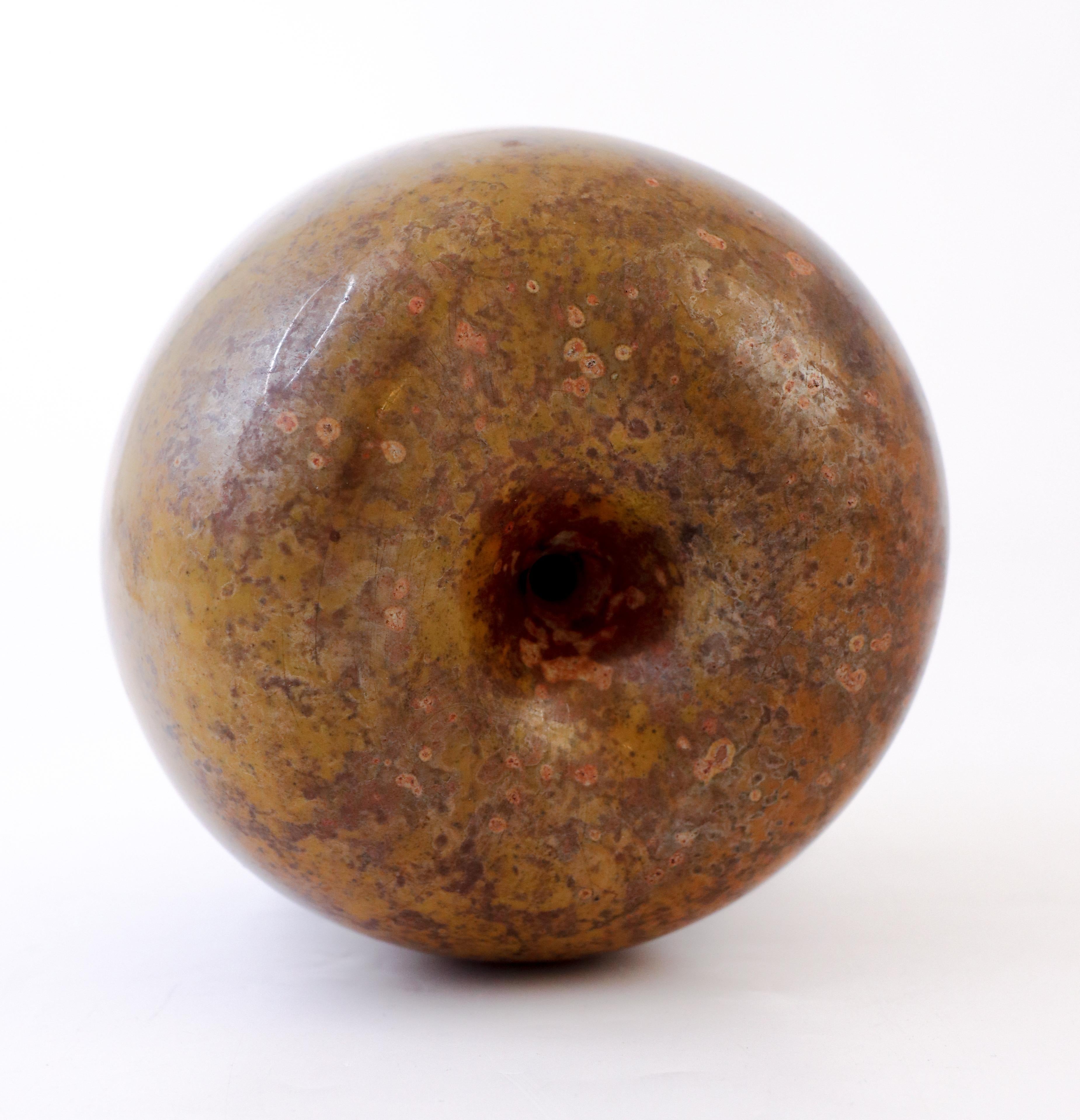Stunning Ceramic Apple - Hans Hedberg, Biot 6