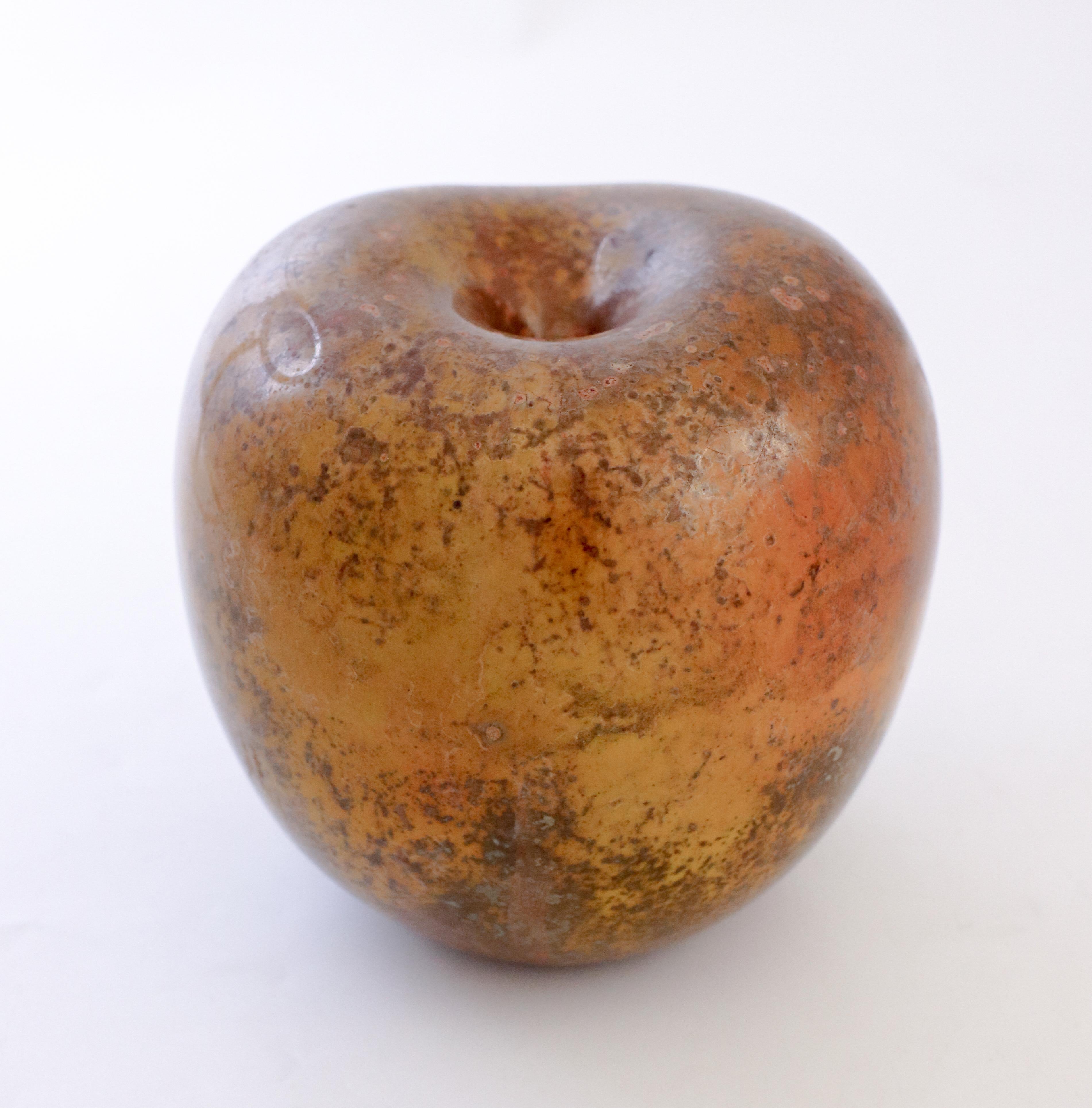 Stunning Ceramic Apple - Hans Hedberg, Biot 1