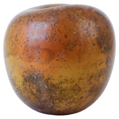 Stunning Ceramic Apple - Hans Hedberg, Biot