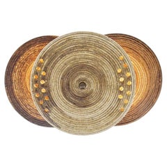 Stunning Ceramic Stoneware Wall Light by Axella, Denmark