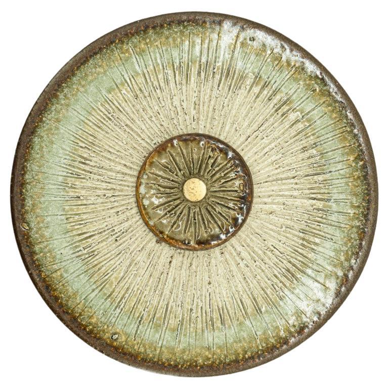 Stunning Ceramic Wall Light by Axella, Denmark 1970